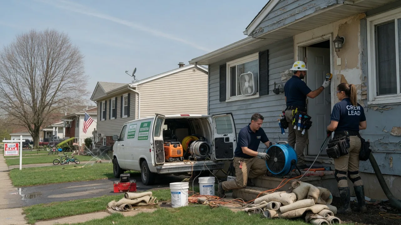 Flood Cleanup in Eleanor, WV near me