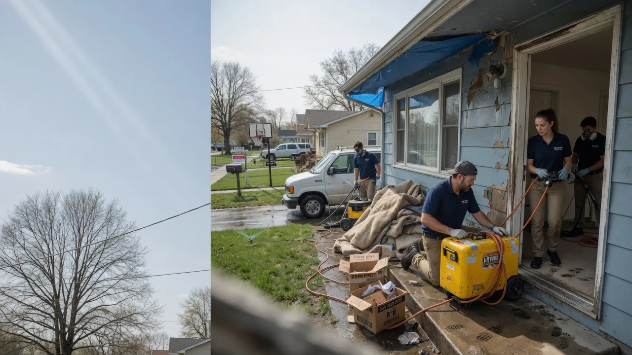 Basement Flood Cleanup in Eleanor, WV near me